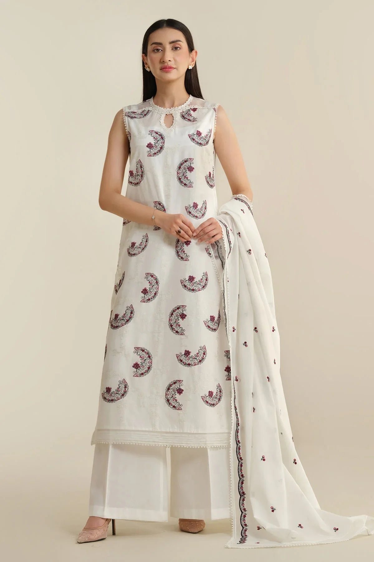 3 PIECE PRINTED LAWN