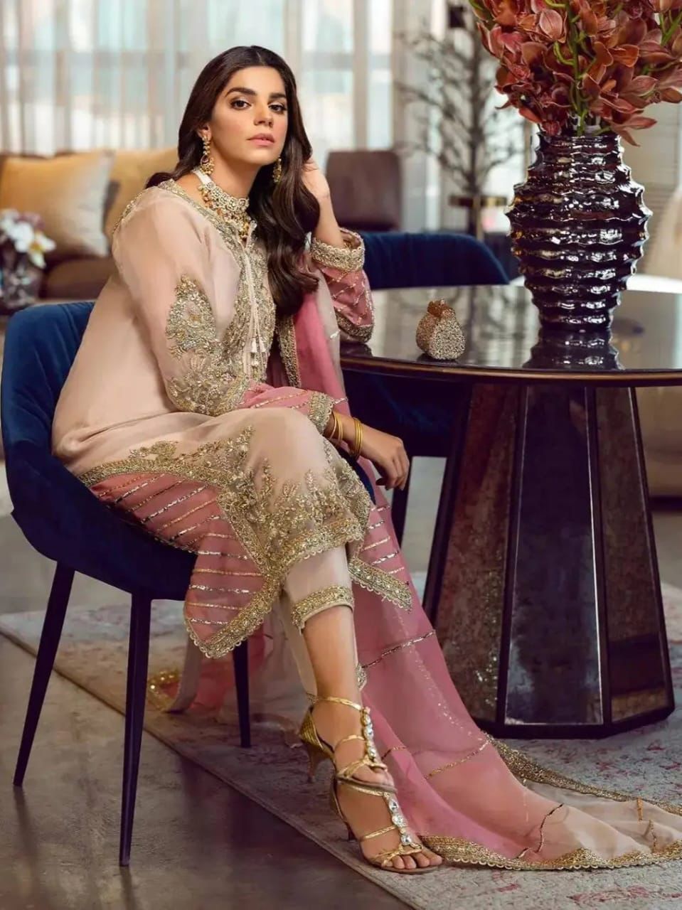 Sara Rohail Asghar Organza Suit