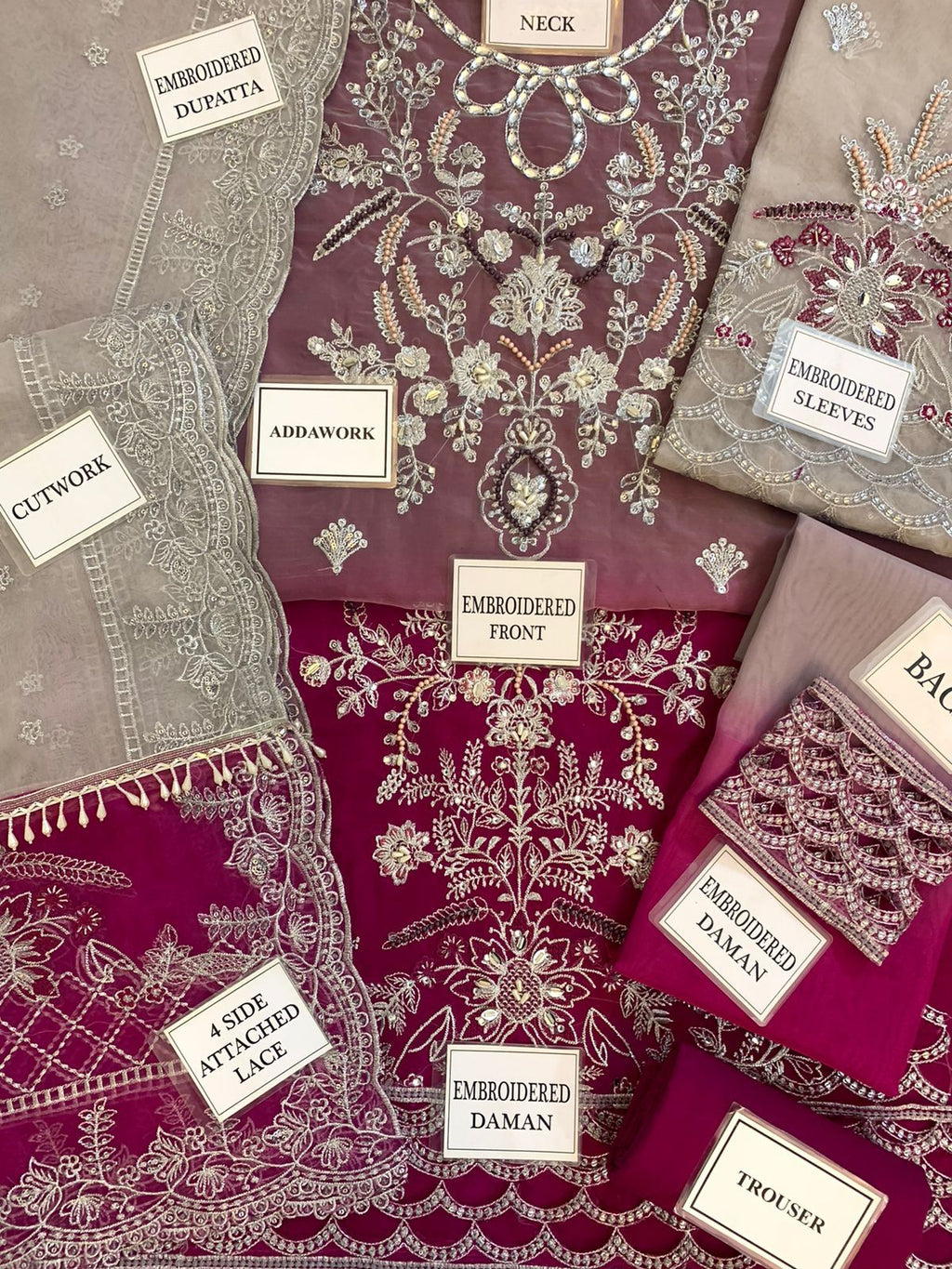 Maria.B Wedding Edition –  Embroidered Suit