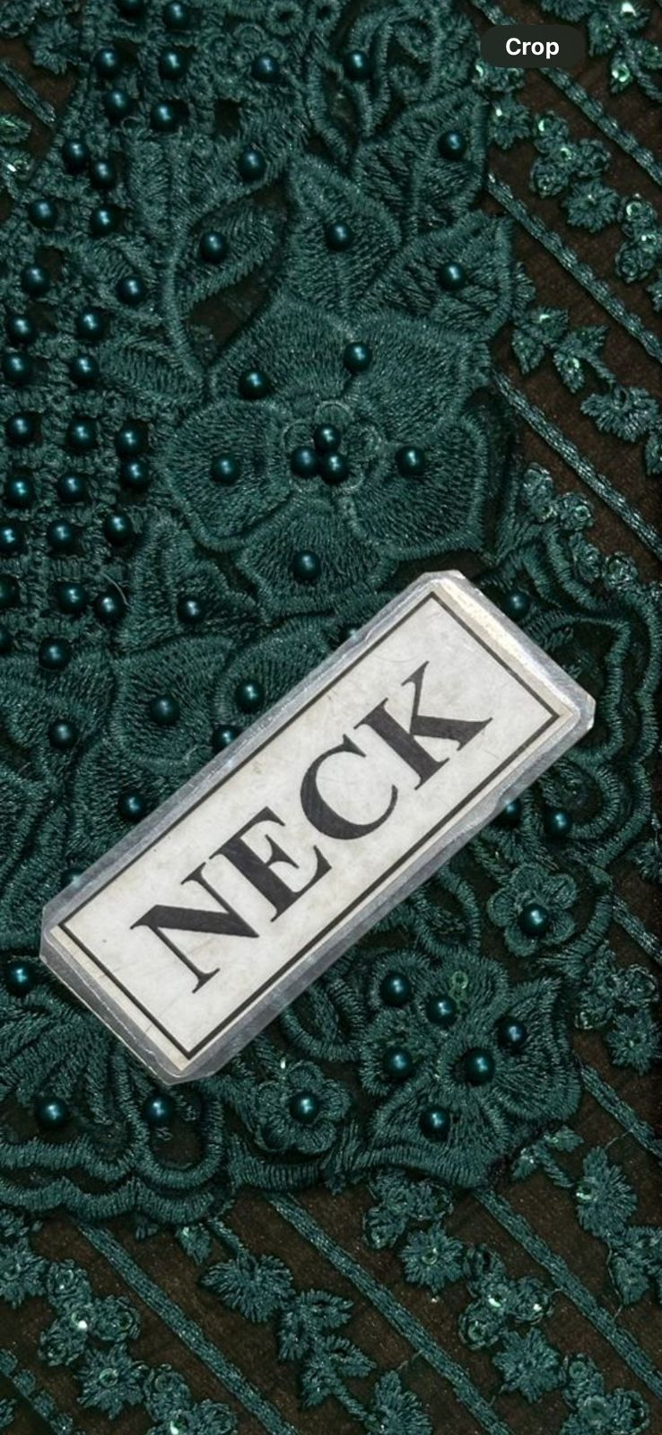 Azure Luxury Chiffon Embroidered – Sequence Work 3-Piece Suit