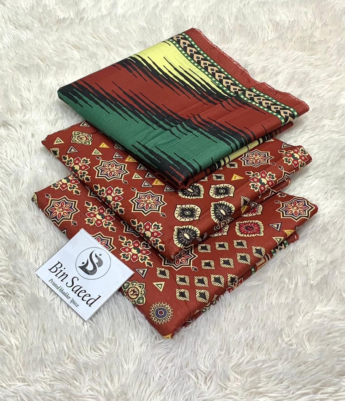 Winter Printed Khaddar Suit (Article 12)