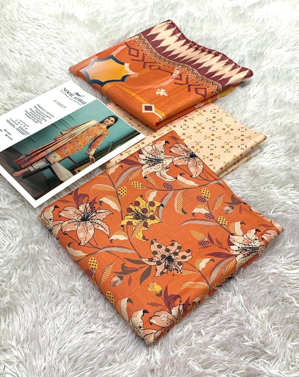 Winter Printed Khaddar Suit (Article 13)