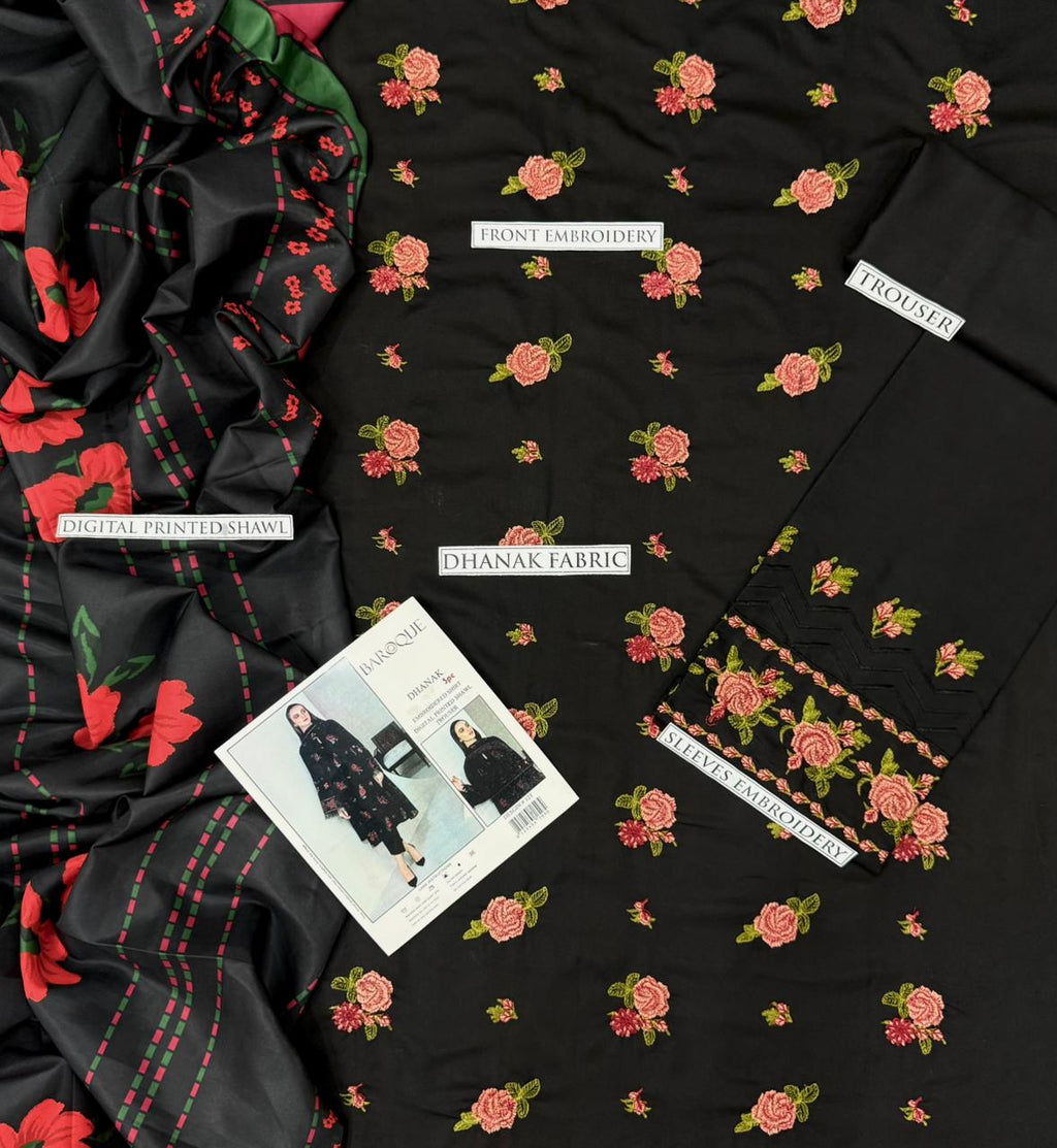 Dhanak 3-Piece Embroidered Suit (Article 1)