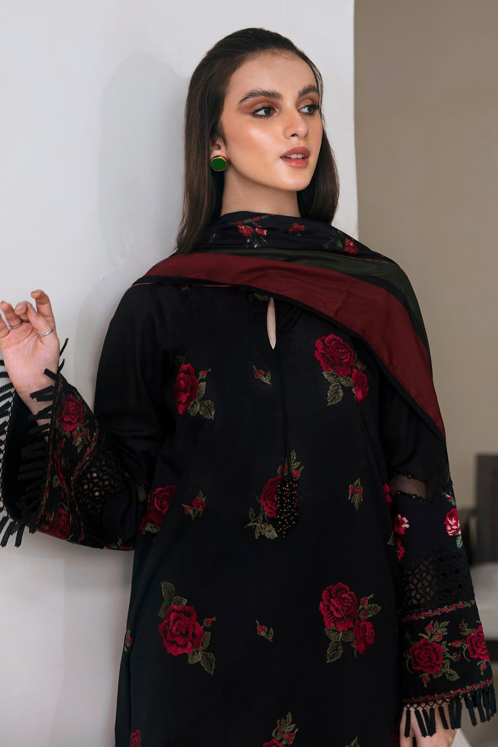 Dhanak 3-Piece Embroidered Suit (Article 1)