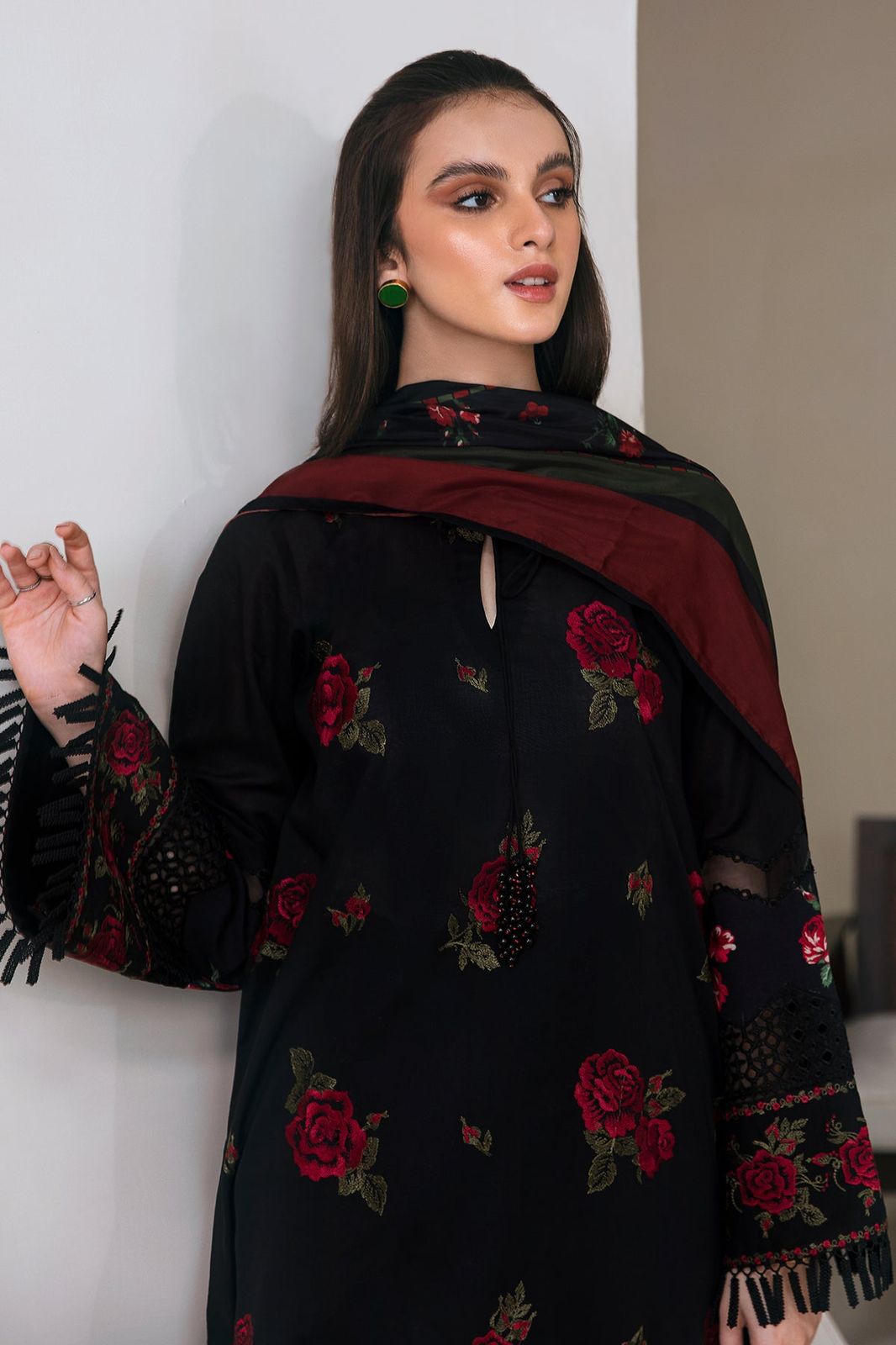 Dhanak 3-Piece Embroidered Suit (Article 1)