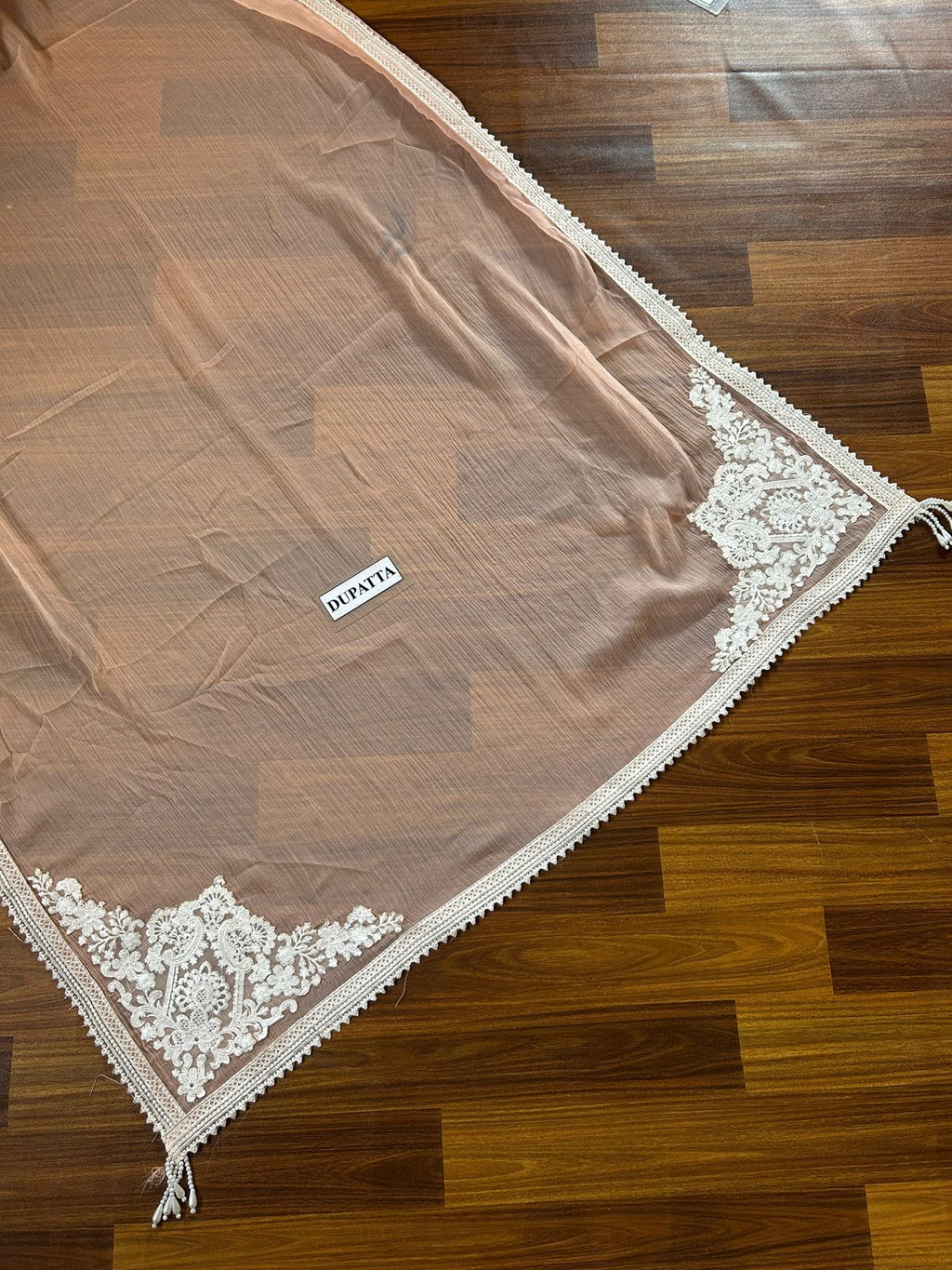 Baroque Luxury Chiffon Embroidered Collection (PINK)