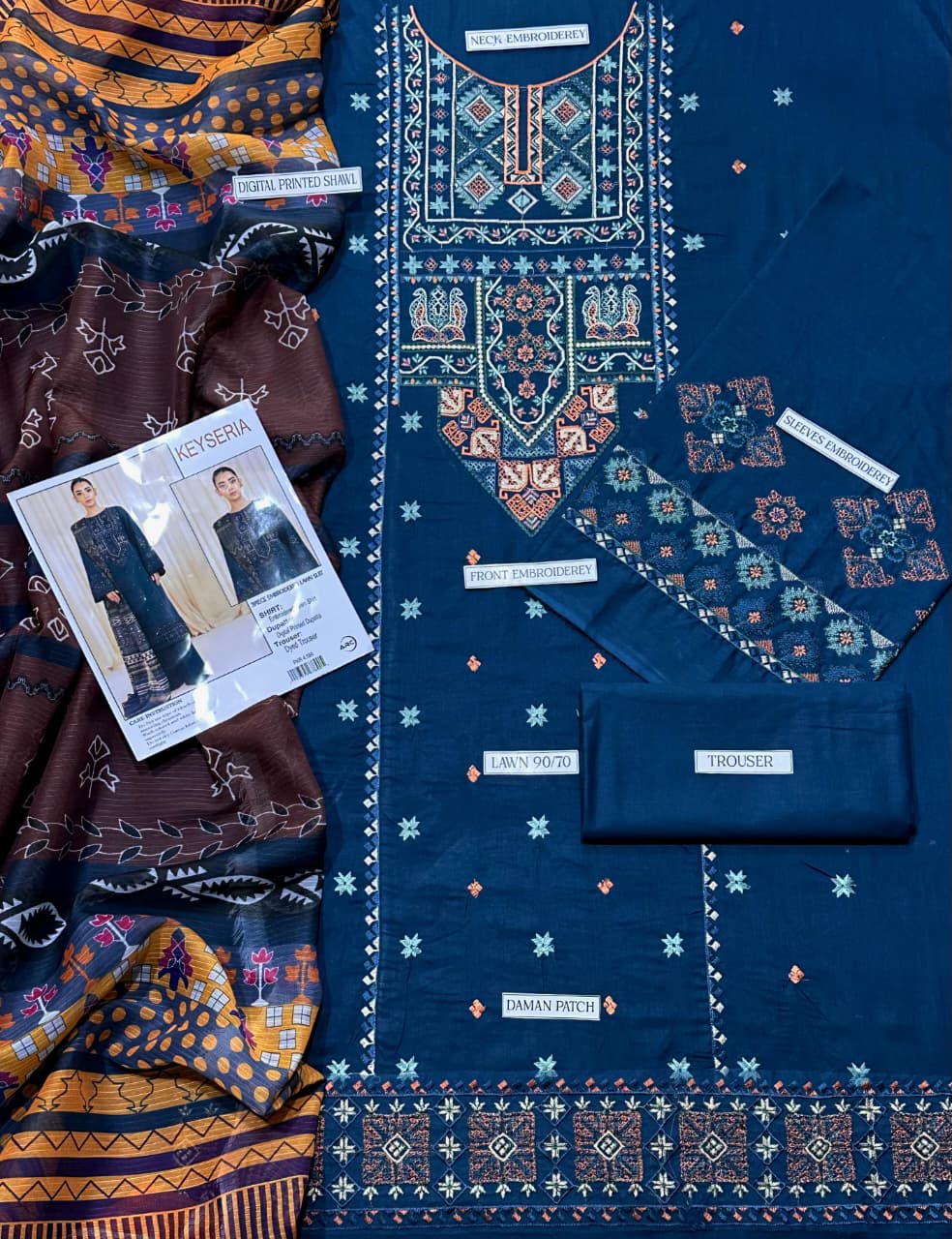 LAWN 3 PIECE EID COLLECTION