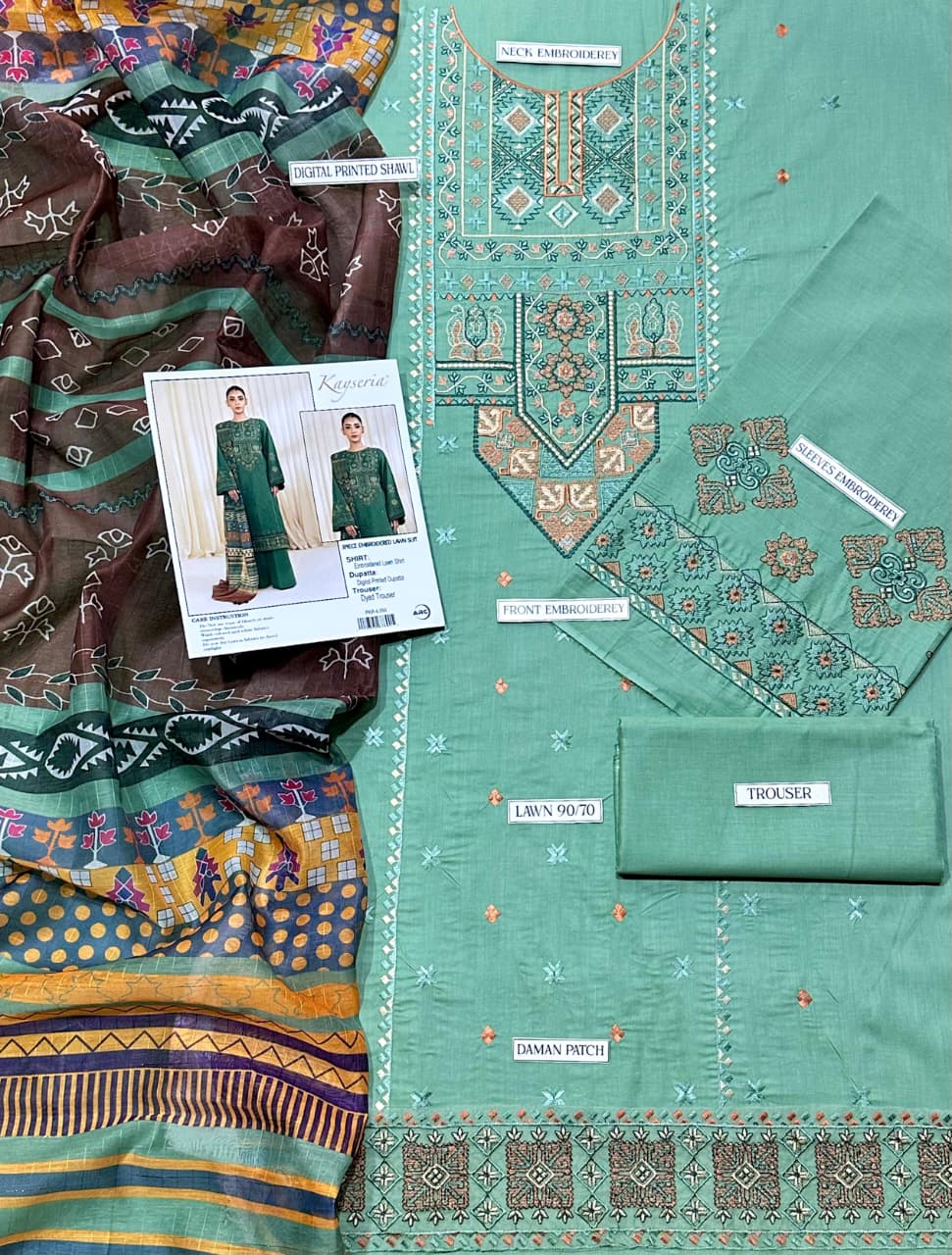 LAWN 3 PIECE EID COLLECTION