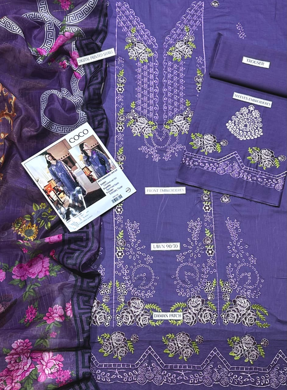 LAWN 3 PIECE EID COLLECTION