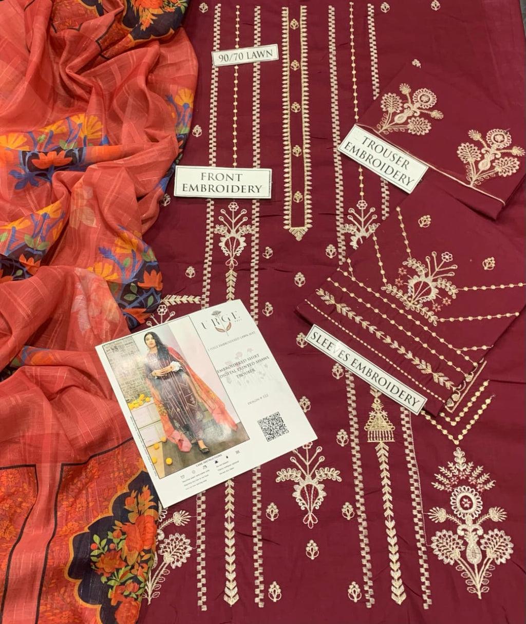 LAWN 3 PIECE EID COLLECTION