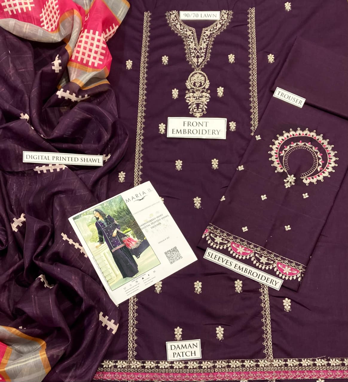 LAWN 3 PIECE EID COLLECTION