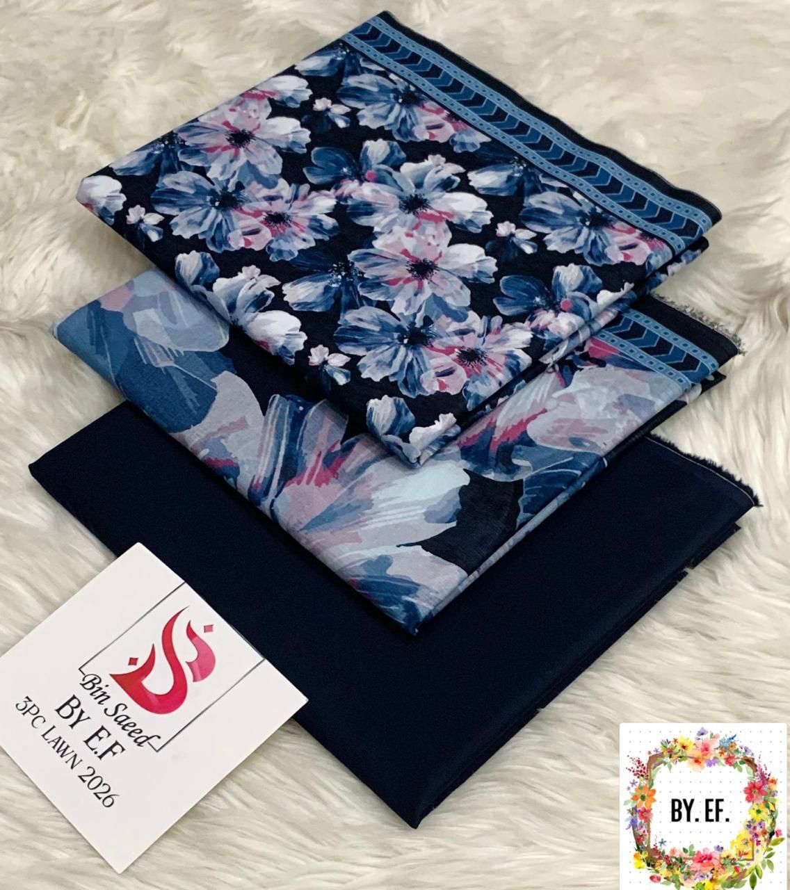 Bin Saeed Printed Lawn 3pc